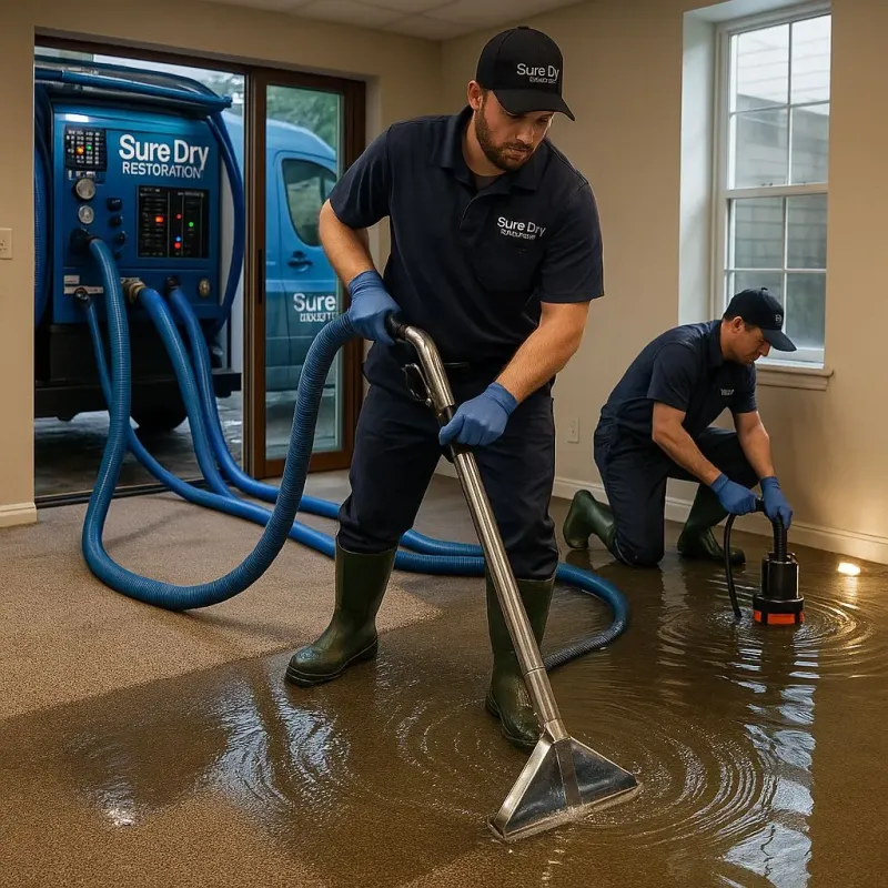 Water Extraction and Removal process in Saint Stephen, SC